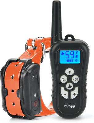 Show full view: PetSpy M919 Premium 1/2 Mile Range Remote Dog Training Collar, 1 collar slide 3 of 13