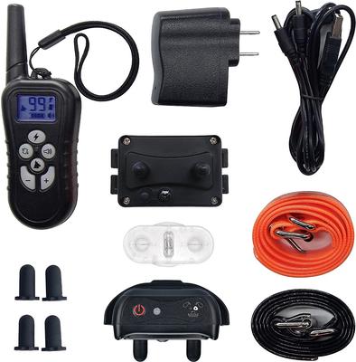 Show full view: PetSpy M919 Premium 1/2 Mile Range Remote Dog Training Collar, 2 collars slide 5 of 12