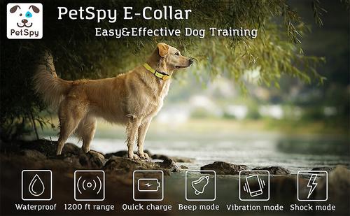 Show full view: PetSpy P320 1200-ft Static Remote Dog Training Collar slide 6 of 8