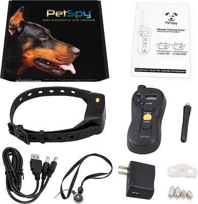 Show full view: PetSpy P620 Waterproof Remote Dog Training Collar, 1 collar slide 2 of 12