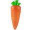 Show in main carousel: Petstages Crunch Veggie Carrot Tough Dog Chew Toy slide 1 of 8