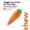 Show in main carousel: Petstages Crunch Veggie Carrot Tough Dog Chew Toy slide 2 of 8