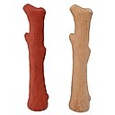 Petstages Dogwood BBQ & Natural Flavor Tough Dog Chew Toy, Medium, 2 count