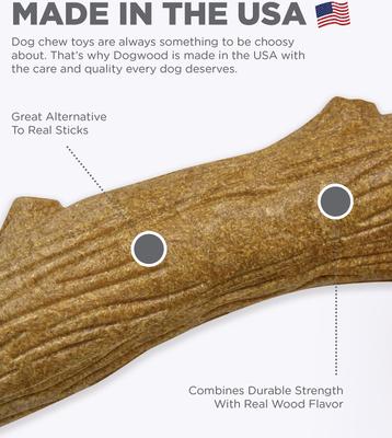 Show full view: Petstages Dogwood Stick Tough Dog Chew Toy, X-Small slide 2 of 9