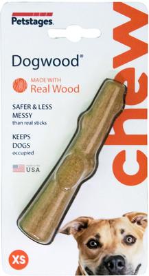 Show full view: Petstages Dogwood Stick Tough Dog Chew Toy, X-Small slide 7 of 9