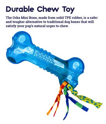 Show full view: Petstages Orka Bone Tough Dog Chew Toy, Mini slide 2 of 10