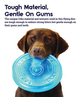 Show full view: Petstages Orka Flyer Tough Dog Toy slide 3 of 10