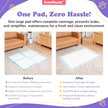 Show in main carousel: PetsWorld 3X-Large Dog Training & Potty Pads, 37 x 54-in, Unscented, 25 count slide 2 of 8