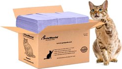 PetsWorld Breeze Compatible Cat Litter Pads, Unscented, 50 count