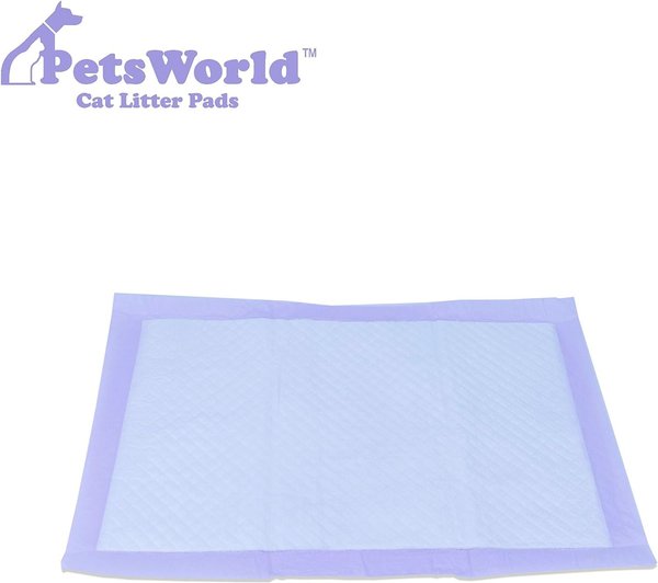 PetsWorld Breeze Compatible Cat Litter Pads, Unscented