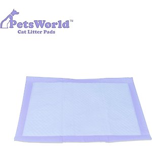 PetsWorld Breeze Compatible Fresh Scented Cat Litter Pads, 100 count