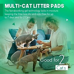 PetsWorld Breeze Compatible Multi Cat Litter Pads, Unscented, 50 count slide 2 of 5