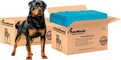PetsWorld X-Large Dog Training & Potty Pads, 30 x 36-in, Unscented, 300 count