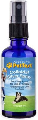 PetTest Colloidal Silver Dog Spray Treatment, 8-fl oz bottle