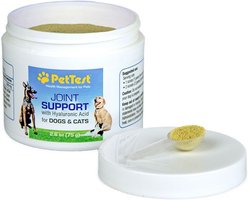 PetTest Joint Support Powder Supplement for Dogs & Cats, 2.6-oz tub