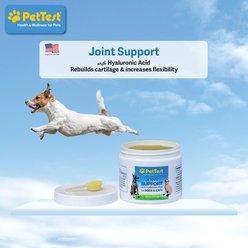 PetTest Joint Support Powder Supplement for Dogs & Cats, 2.6-oz tub slide 2 of 5