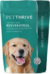 Petthrive Soft Chews with Resveratrol for Dogs 60-lb or Greater, 18-oz bag
