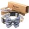 Show in main carousel: Pettsie Cotton Bow Tie Standard Dog Collar, Blue, Medium slide 1 of 8