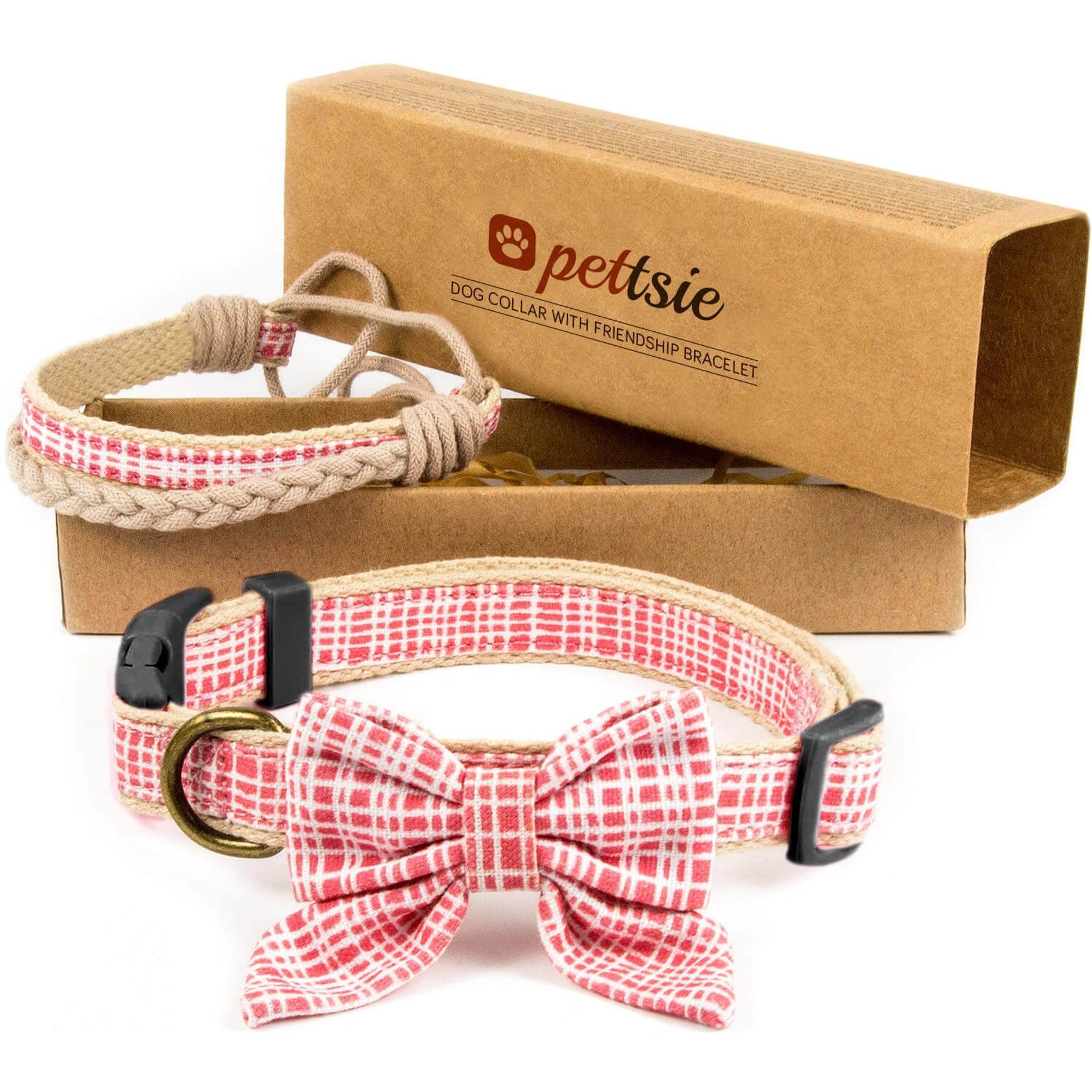 Friendship Bracelet Matching Dog And Owner Bow Ties Dog Owner