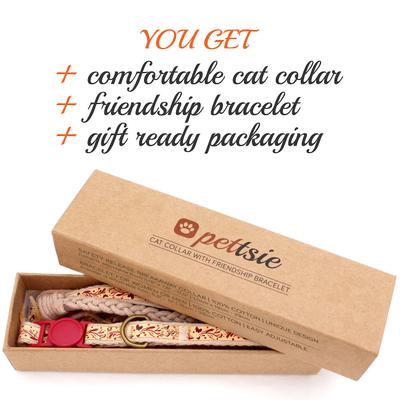 Show full view: Pettsie Cat Collar, 7.5-in, Red slide 3 of 7