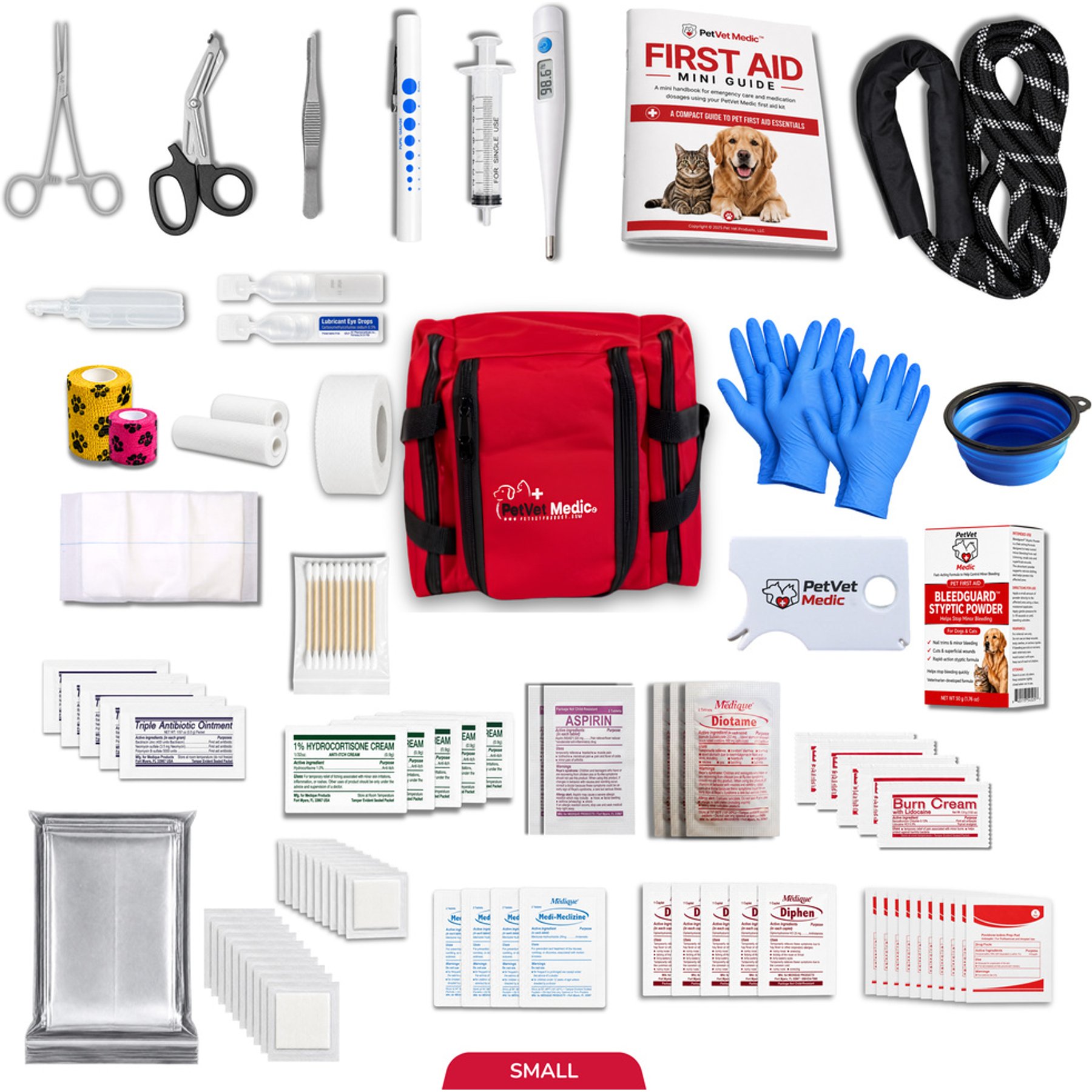 PetVet Medic First Aid Kit for Dogs, Small