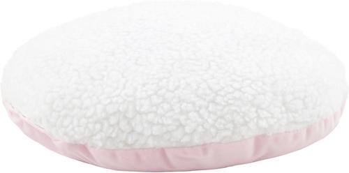 Show full view: PetZu Heartbeat Dog Pillow, Pink/White slide 3 of 11