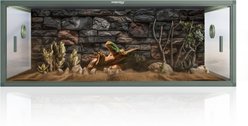 Phailozoo 85 Gallon Reptile Tank, Earthy Green