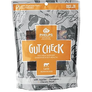 Phelps Wellness Collection Gut Check Lamb Recipe Dog Treats, 4.5-oz bag
