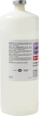 Show full view: Phoenix Lactated Ringers Electrolyte Injectable Bottle, 1000 mL slide 2 of 3