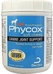 Phycox HypoAllergenic HA Soft Chews Joint Supplement for Dogs, 120 count