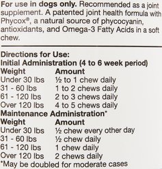 Phycox HypoAllergenic HA Soft Chews Joint Supplement for Dogs, 120 count slide 2 of 3