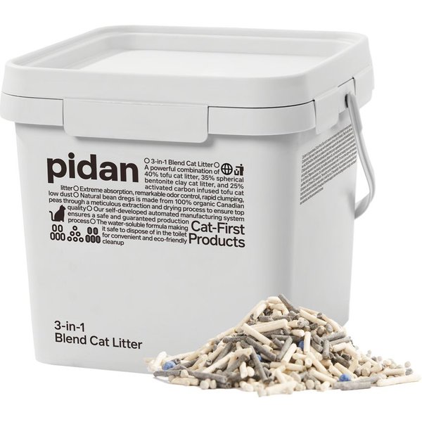 Pidan 3-in-1 Blend Cat Litter, 11.46-lb bucket