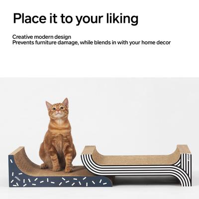 Show full view: Pidan 3-in-1 Combo Cat Scratcher, Large slide 8 of 9