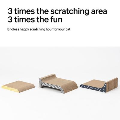Show full view: Pidan 3-in-1 Combo Cat Scratcher, Large slide 6 of 9
