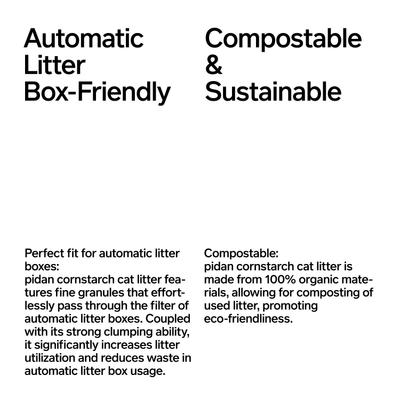 Show full view: Pidan Clumping Cornstarch Cat Litter, 5.18-lb bag slide 9 of 12