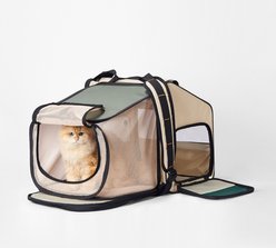 Pidan Expandable Travel Habitat Backpack Cat Carrier, Large