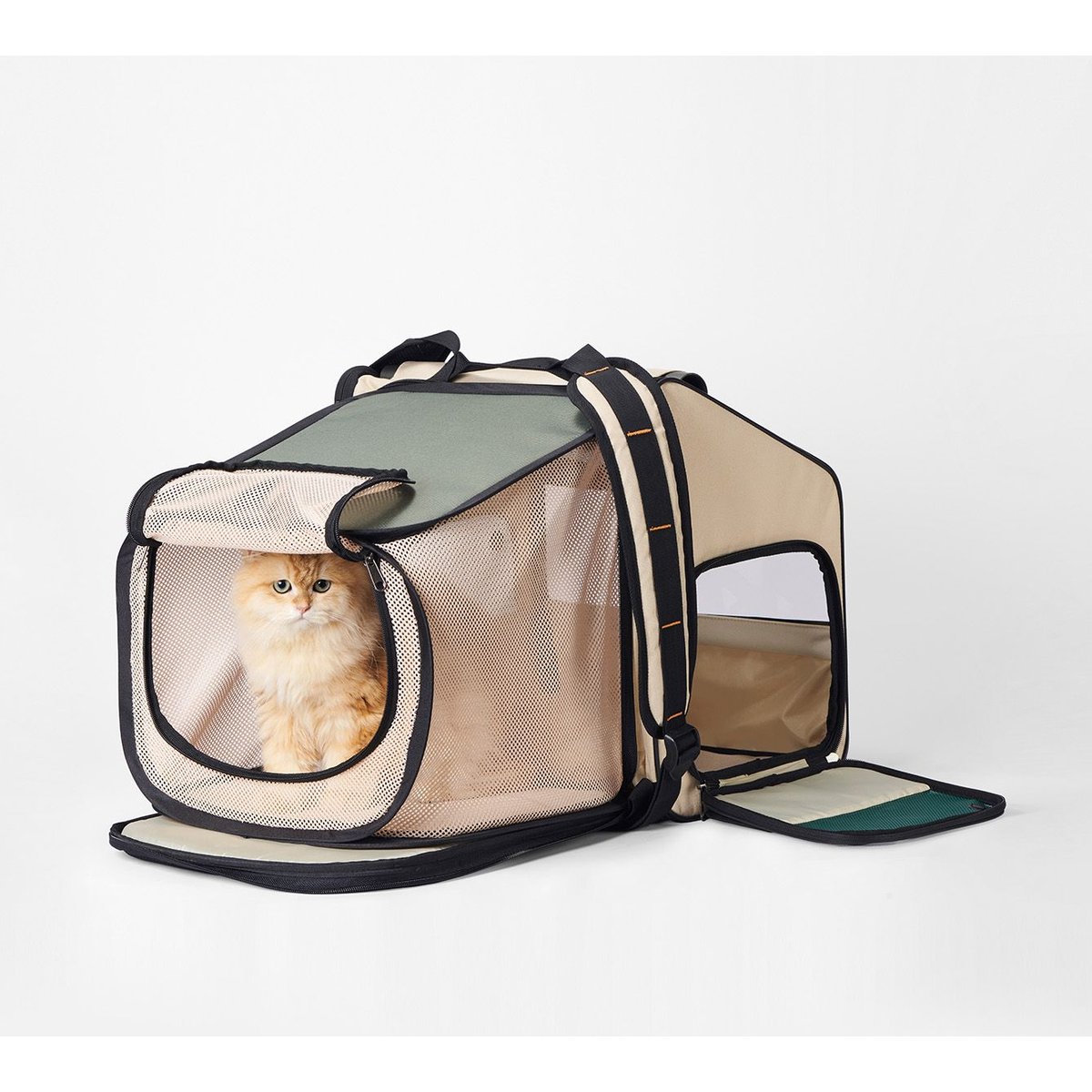 Pidan Expandable Travel Habitat Backpack Cat Carrier, Large