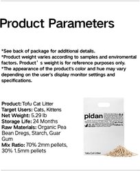Pidan Organic Tofu Cat Litter, 5.29-lb bag, 4 count slide 2 of 9