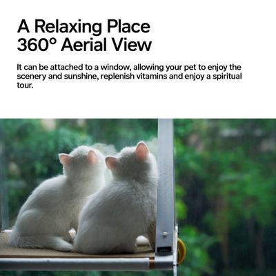 Show full view: Pidan Sunbathing Time Cat Window Perch, Large slide 10 of 13