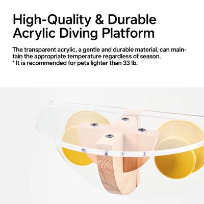 Show full view: Pidan Sunbathing Time Cat Window Perch Stair, Large slide 7 of 12