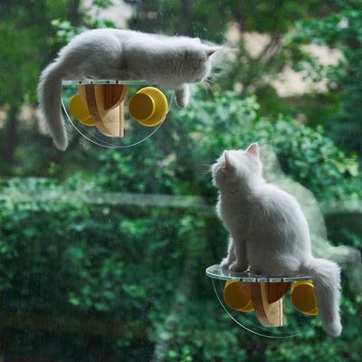 Show full view: Pidan Sunbathing Time Cat Window Perch Stair, Large slide 4 of 12