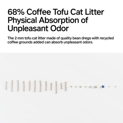 Show full view: Pidan Tofu & Recycled Coffee Grounds Clumping Cat Litter, 5.29-lb bag, 1 count slide 5 of 11