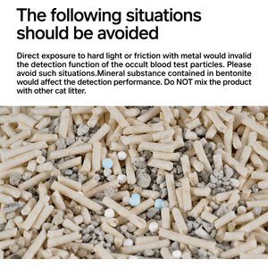 Pidan Tofu with Occult Blood Test Particles Cat Litter, 5.29-lb bag, 4 count