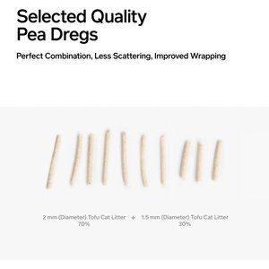 Pidan Tofu with Occult Blood Test Particles Cat Litter, 5.29-lb bag, 4 count