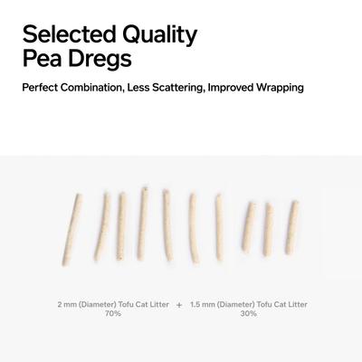 Show full view: Pidan Tofu with Occult Blood Test Particles Cat Litter, 5.29-lb bag, 4 count slide 8 of 10