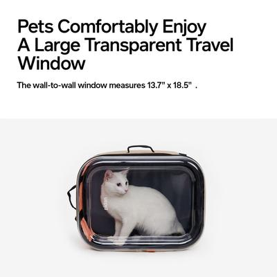 Show full view: Pidan Travel Window Backpack Cat Carrier, Large slide 4 of 10