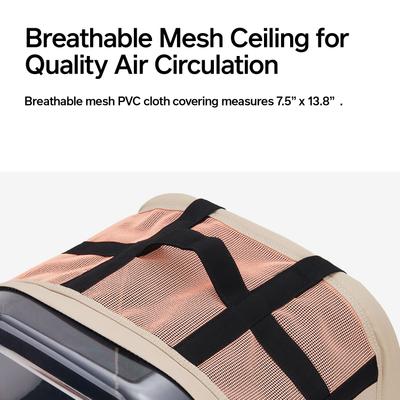 Show full view: Pidan Travel Window Backpack Cat Carrier, Large slide 6 of 10