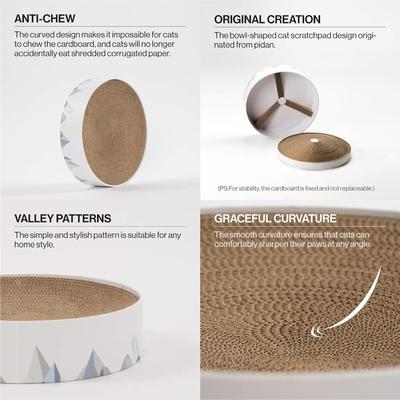 Show full view: Pidan Valley Lounger Cat Scratcher, Large slide 5 of 11