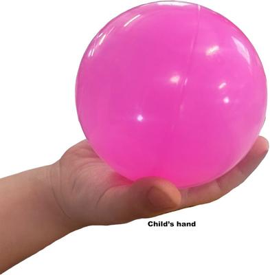 Show full view: Piggy Poo and Crew 3.15-in Crush Proof Ball Pit 500 Jumbo Balls, Assorted Colors slide 4 of 6