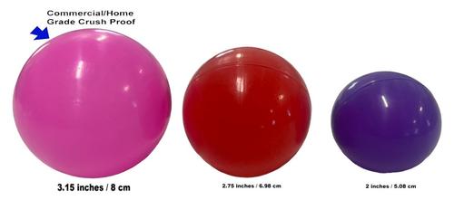 Show full view: Piggy Poo and Crew 3.15-in Crush Proof Ball Pit 500 Jumbo Balls, Assorted Colors slide 5 of 6